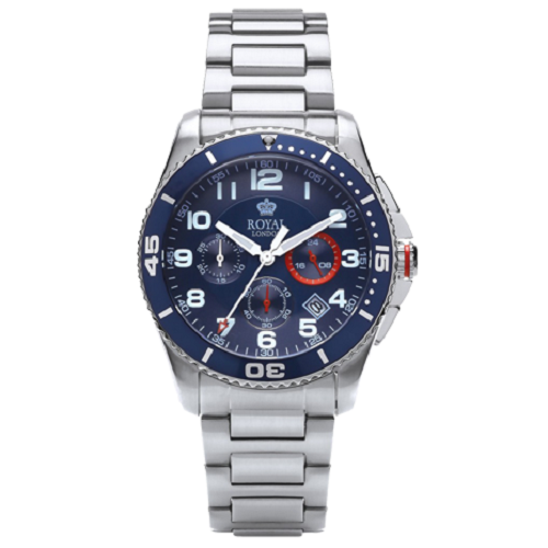 Royal London Chronograph Gents Sport Steel Watch